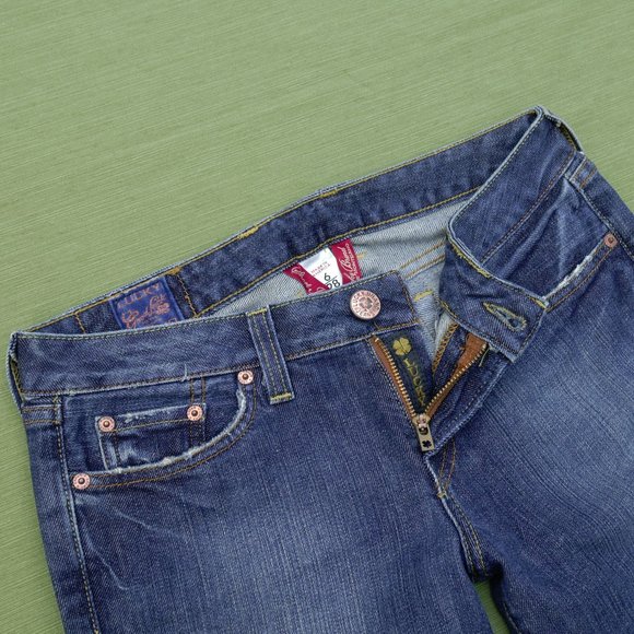 Lucky Brand Lola Boot Size 6 Size 28 Short Length - Picture 8 of 12